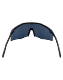 Apex Safety Glasses Black Frame - Grey