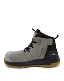 2 x-flow Zip Side Safety Boot - Wolf Grey