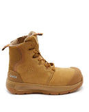 Womens 3 x-flow Zip Side Safety Boot - Tan