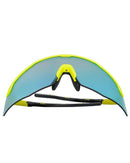 Apex Safety Glasses Hi Vis Yellow Frame - Purple Mirror