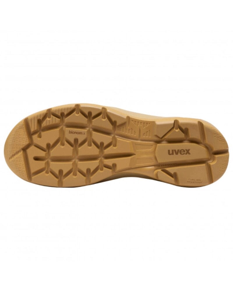 Womens 3 x-flow Zip Side Safety Boot - Tan