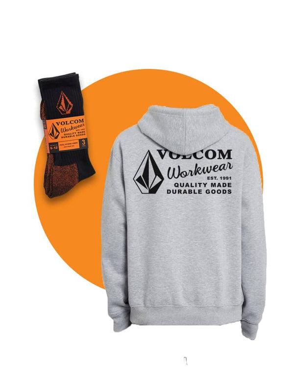Tradies VWW Pullover Hoodie Winter Value Pack - Heather Grey