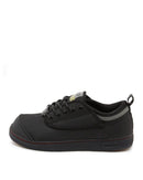 Leather Safety Shoe - Black