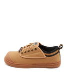 Leather Safety Shoe - Tan