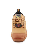 Leather Safety Shoe - Tan