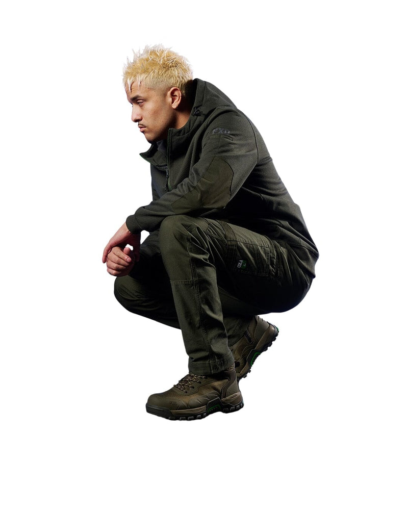 WF-3 Zip Thru Hoodie - Green