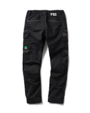 WP-12 Elastic Waist Stretch Ripstop Work Pant - Black