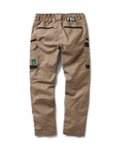 WP-12 Elastic Waist Stretch Ripstop Work Pant - Khaki