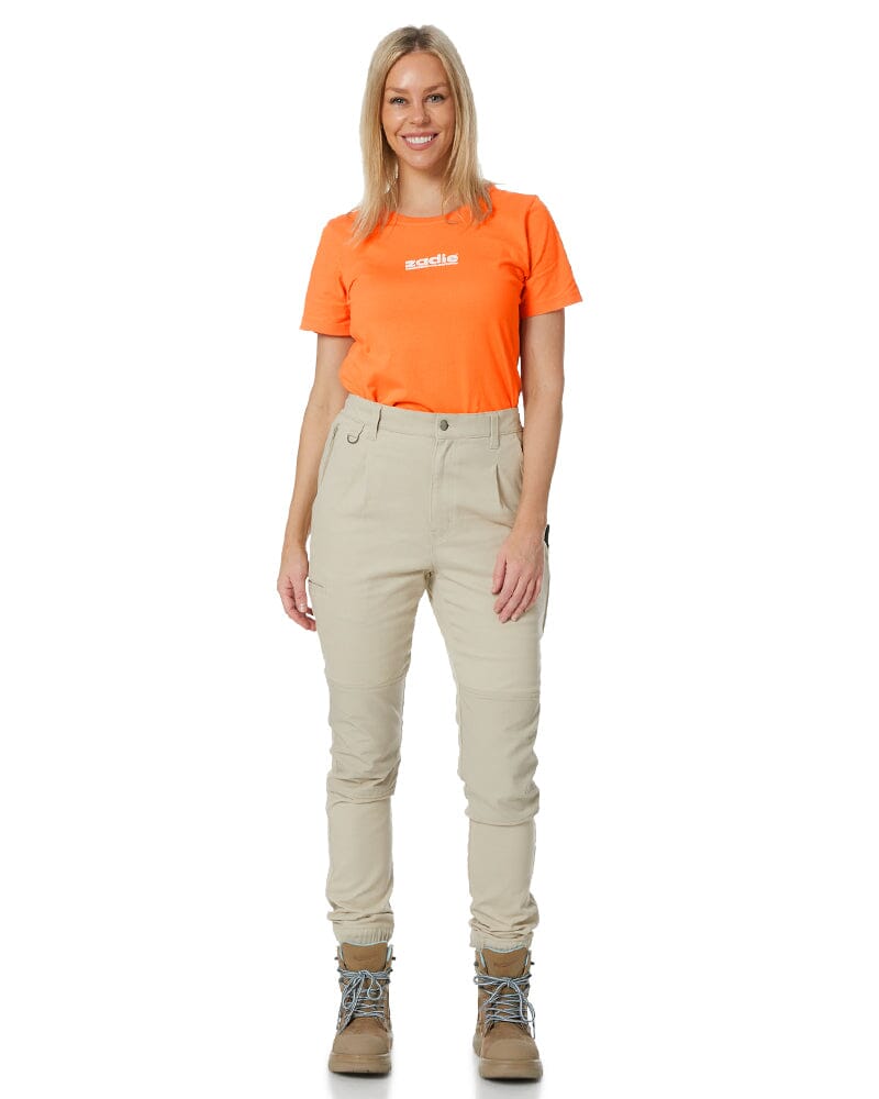 The Workz Womens Pant - Stone