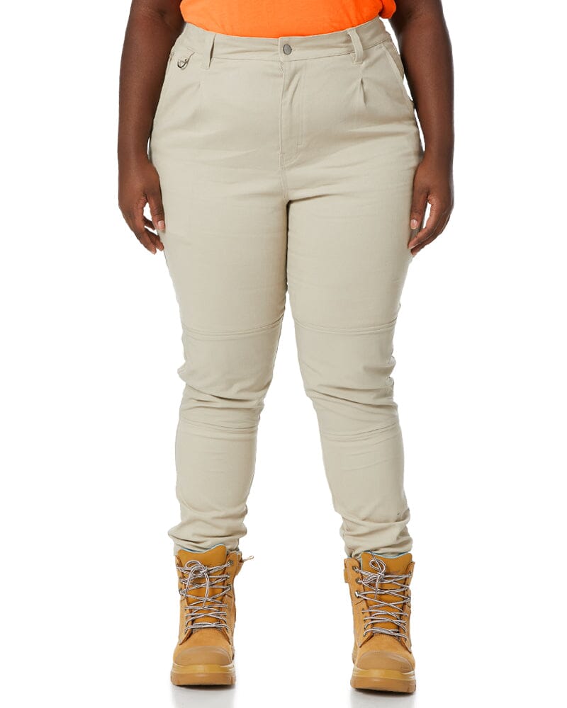 The Workz Womens Pant - Stone