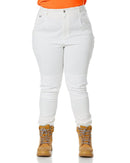 The Workz Womens Pant - White