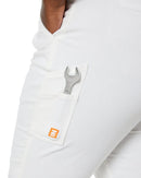 The Workz Womens Pant - White