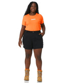 The Workz Womens Short - Black