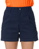 Tradies The Workz Womens Shorts 2 Value Pack - Navy