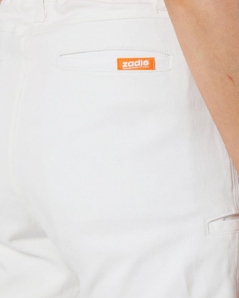 The Workz Womens Short - White