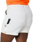The Workz Womens Short - White