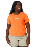 Unstoppable Womens Tee - Orange