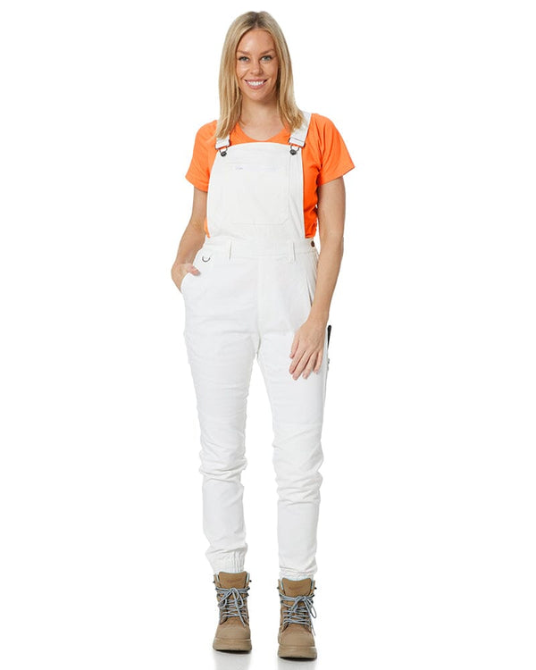 The Grind Womens Overall - White