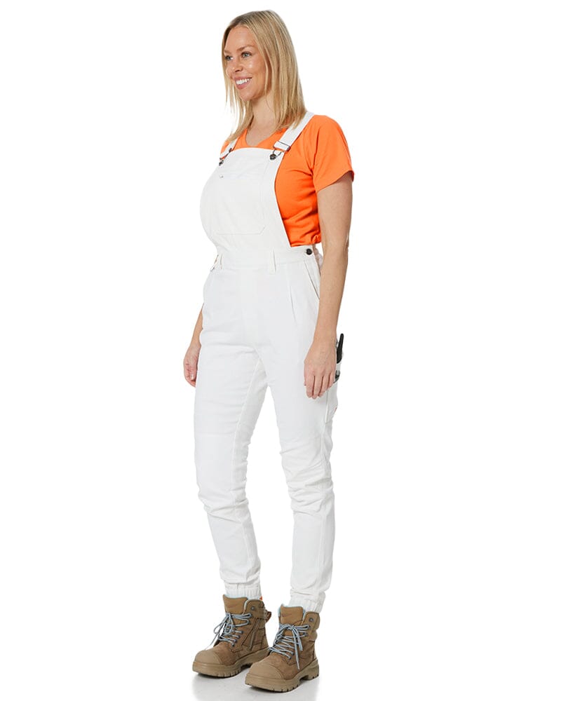 The Grind Womens Overall - White