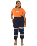 The Middy Womens Taped Pant - Navy