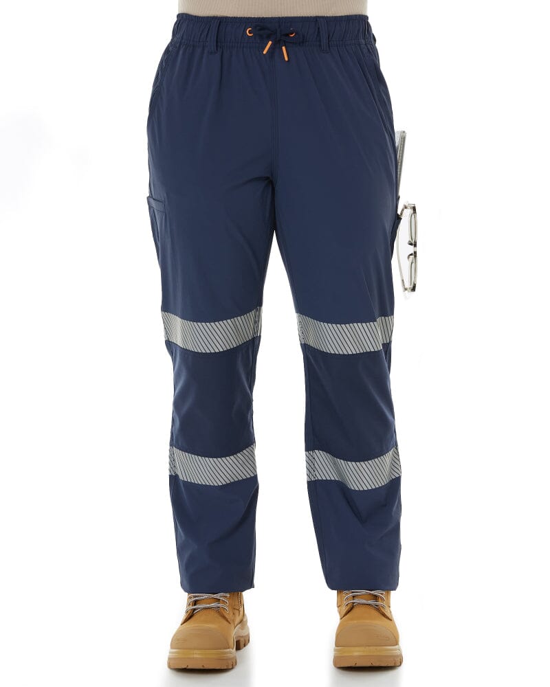 Zadie Workwear Womens Z-Lite Comfort Taped Pant - Navy | Buy Online