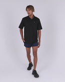 Elastic Waist Shorts - Navy