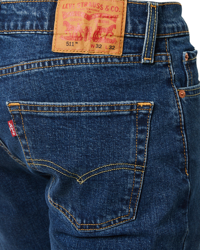 Levis 511 Stretch Jeans Dark Stonewash Buy Online