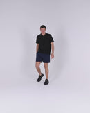 Light Weight Elastic Waist Utility Short - Navy