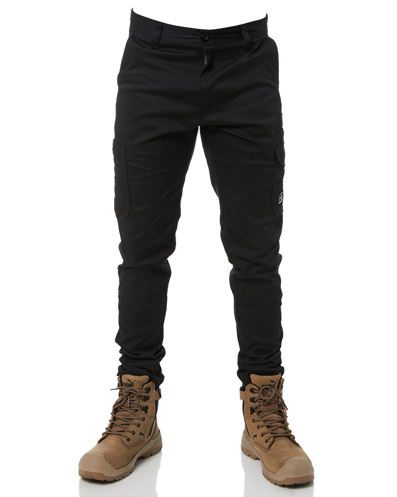 Unit Demolition Stretch Cargo Pant Black Buy Online