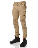 Corrugated Stretch Pant - Khaki