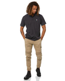 Corrugated Stretch Pant - Khaki