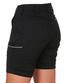 Tradies Womens Stretch Cotton Short 2 Value Pack - Black