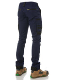 Tradies Flex and Move Stretch Cargo Utility Pant 2 Value Pack - Navy