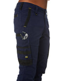 Flex and Move Stretch Cargo Utility Pant - Navy