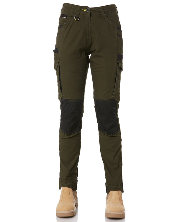 Womens Flex and Move Cargo Pants - Olive