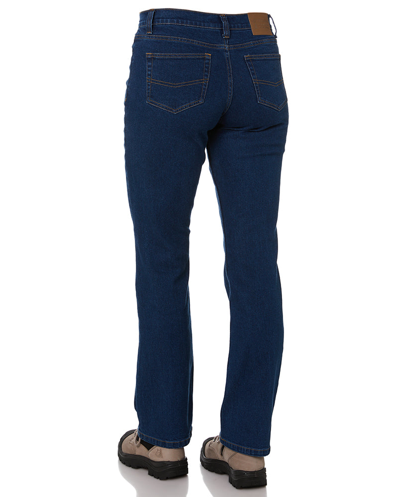 Ladies Stretch Denim Jeans - Denim