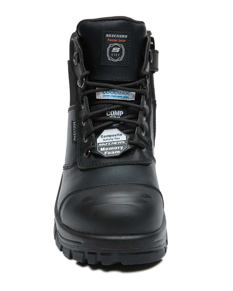 Composite Toe Work Boot - Black