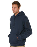 Brushed Fleece Hoodie - Navy