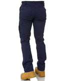 Basic Stretch Cargo Pant - Navy