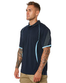 Tradies Razor Polo Value Pack - Navy/Sky