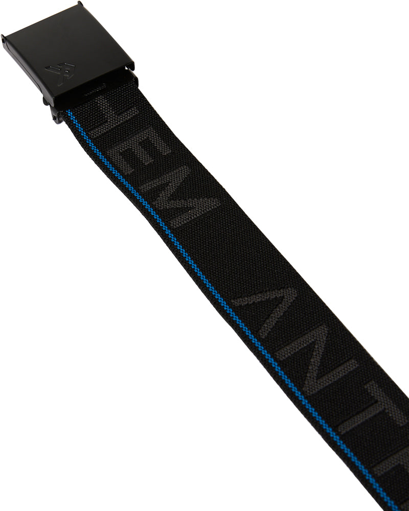 Elastic Webbing Belt - Black