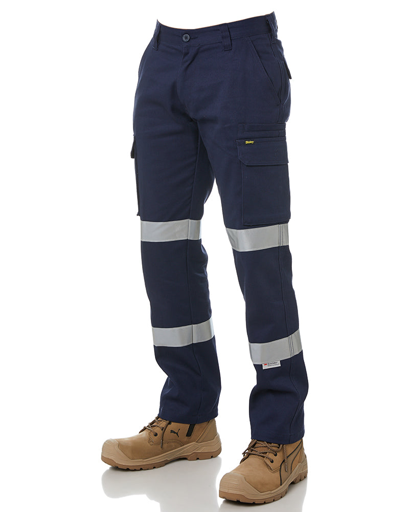 3M Double Taped Cotton Drill Cargo Pant - Navy
