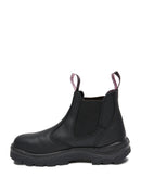 Ladies Hobart Elastic Sided Boot - Black