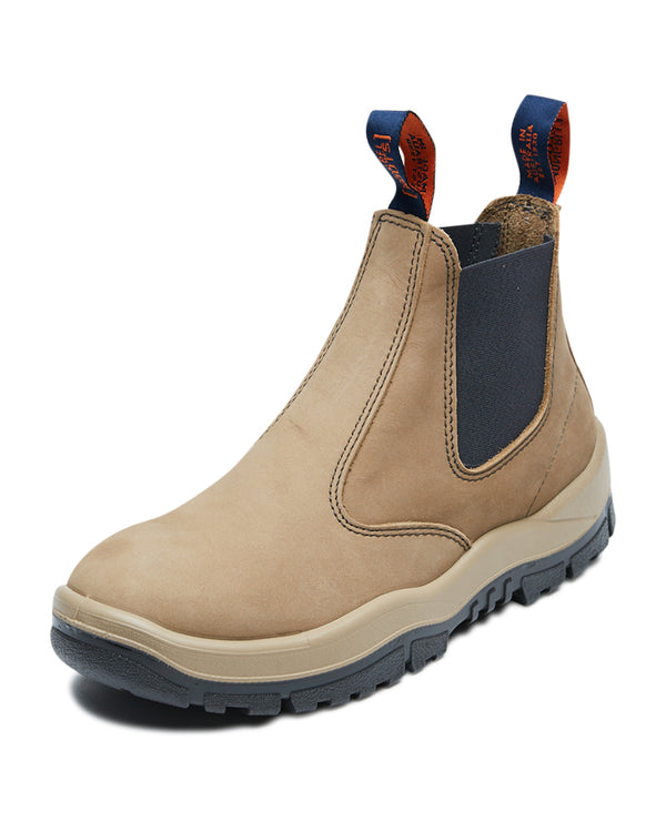 240 Elastic Sided Safety Boot - Stone