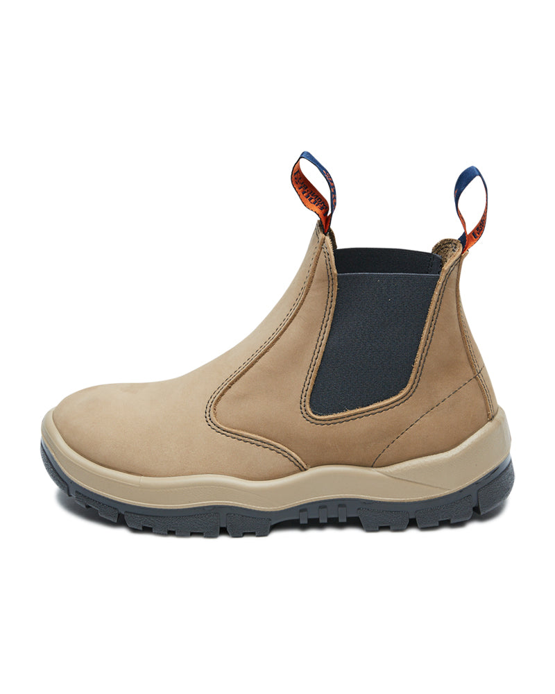 Mongrel 240 Elastic Sided Safety Boot - Stone | Buy Online