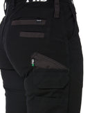 WP-3W Ladies Stretch Work Pants - Black