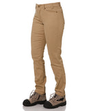 Ladies Cotton Stretch Jeans - Wheat