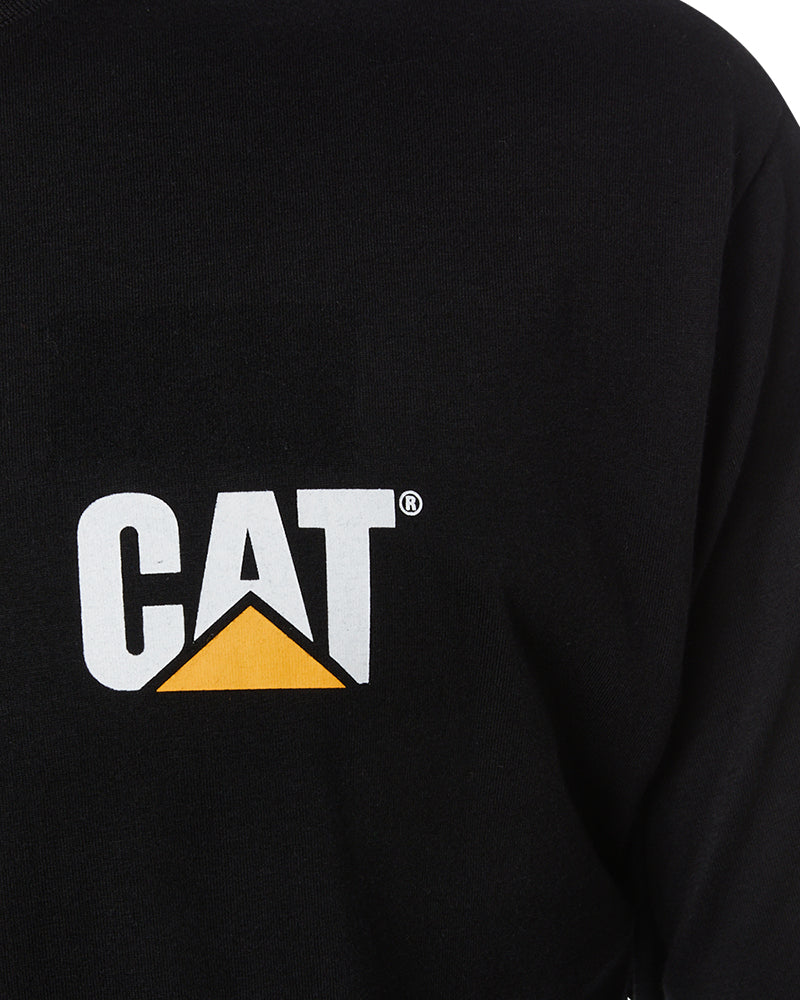 Trademark Banner LS Tee - Black