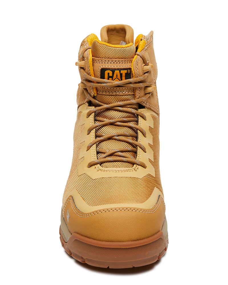 Caterpillar Propulsion Zip Side Safety Boot Honey Buy Online