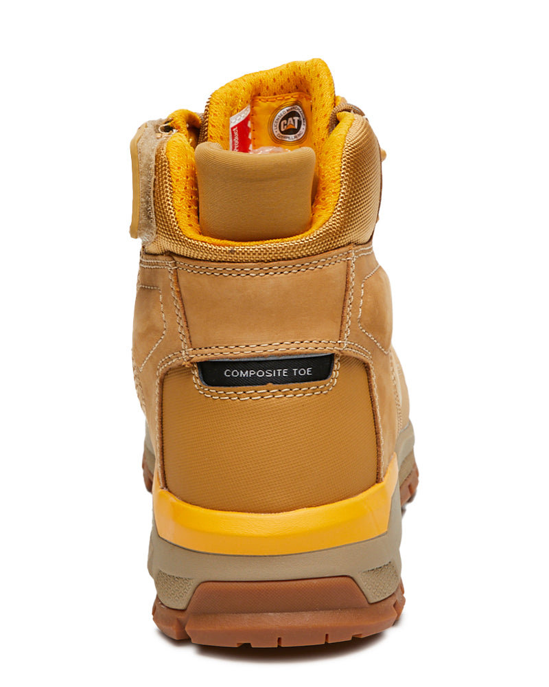 Propulsion Zip Side Safety Boot - Honey